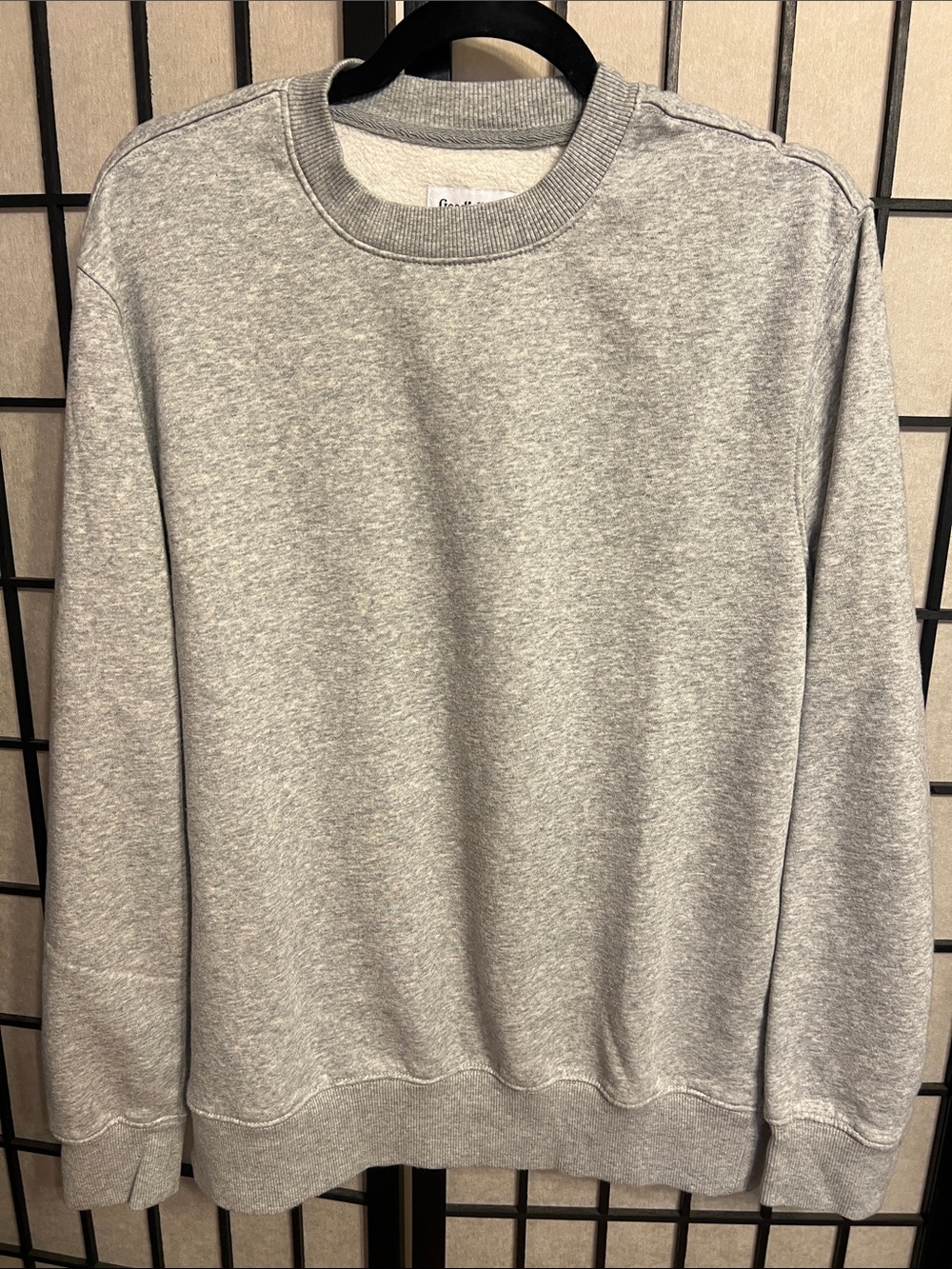 Goodfellow & Co Gray Heather Crewneck Sweater